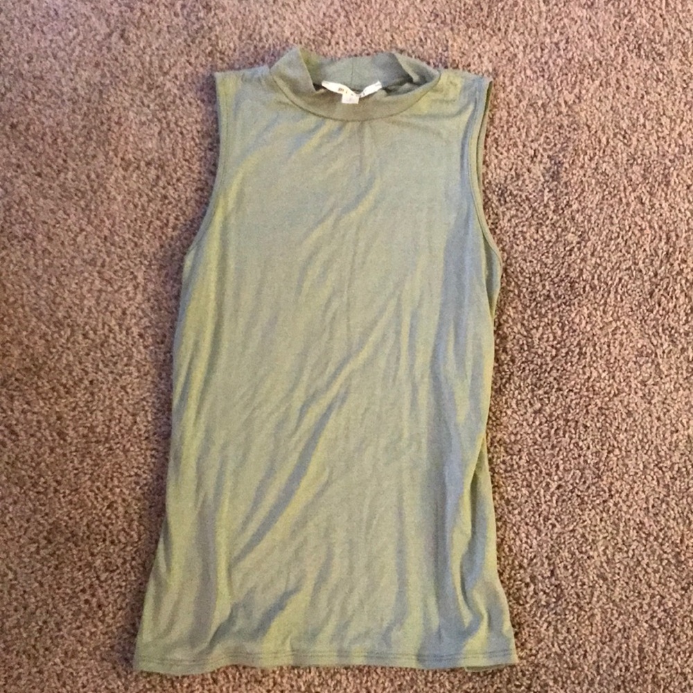 Francesca’s sleeveless top, size L.
